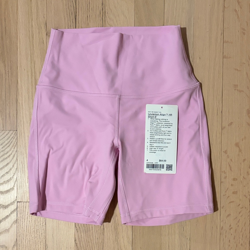 Lululemon align shorts NWT